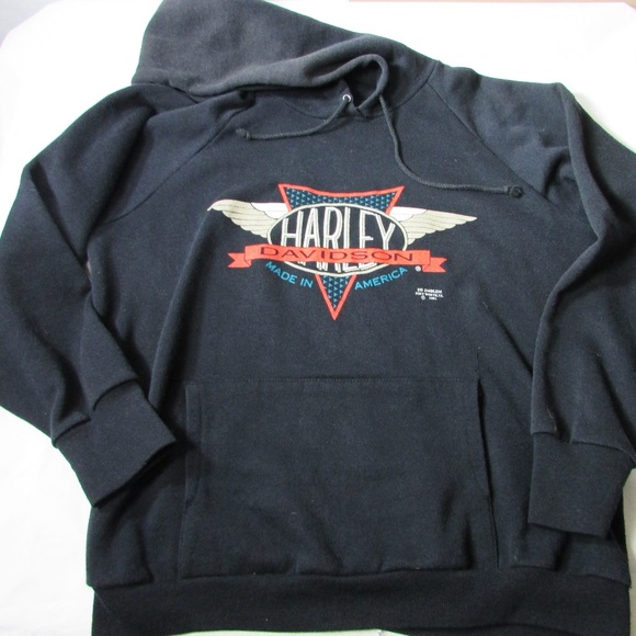 Rarw 1991 HARLEY DAVIDSON 3D Emblem Hoodie